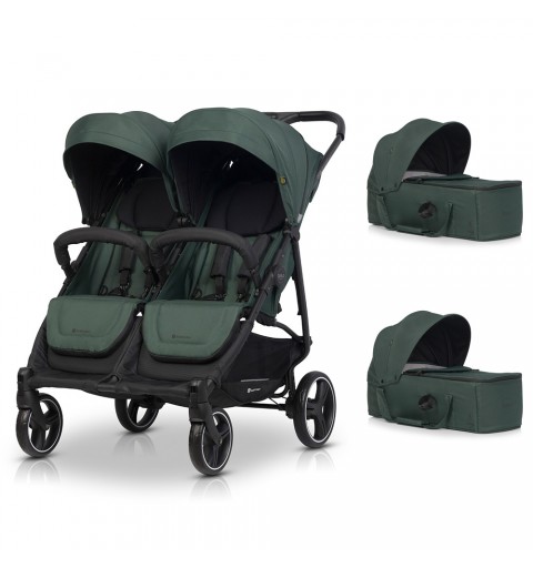 Euro Cart Doblo - wózek rok po roku, zestaw 2w1 z opcją 3w1 i 4w1 | Jungle